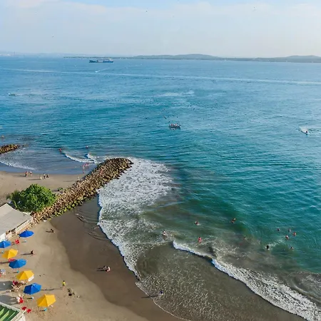 Apartamento U-go Playa Mar En El Laguito Con Vista Al Mar Cartagena